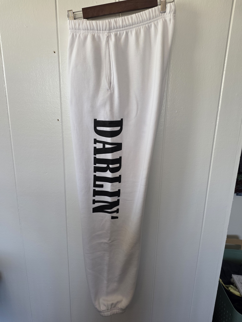 Darlin' Plush Sweatpants Size L EUC